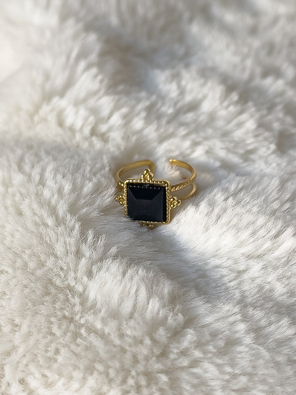 Black Diamond Ring