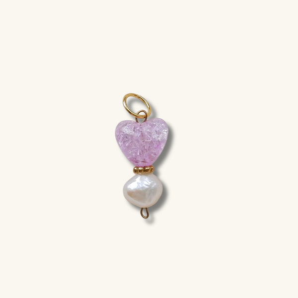 Precious heart charm