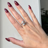 Silver Drop Ring